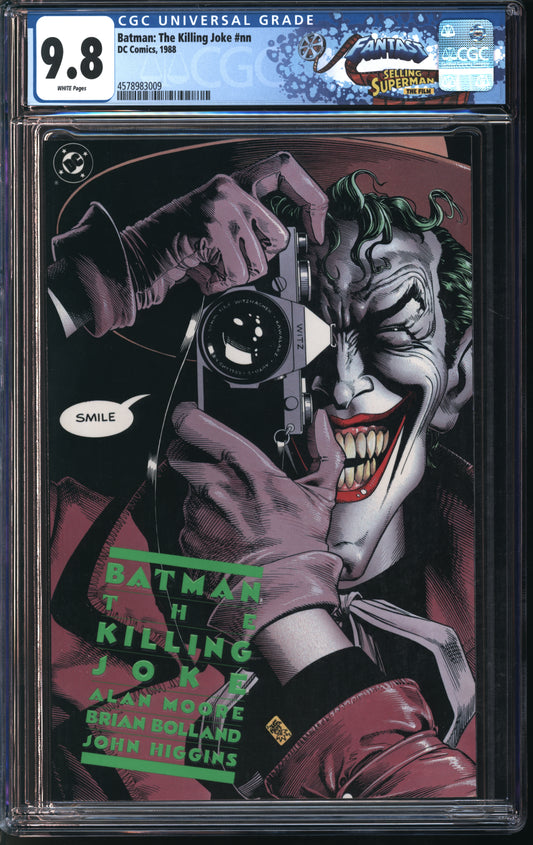 D.C. Comics Batman: The Killing Joke #nn 1988 FANTAST CGC 9.8 White Pages