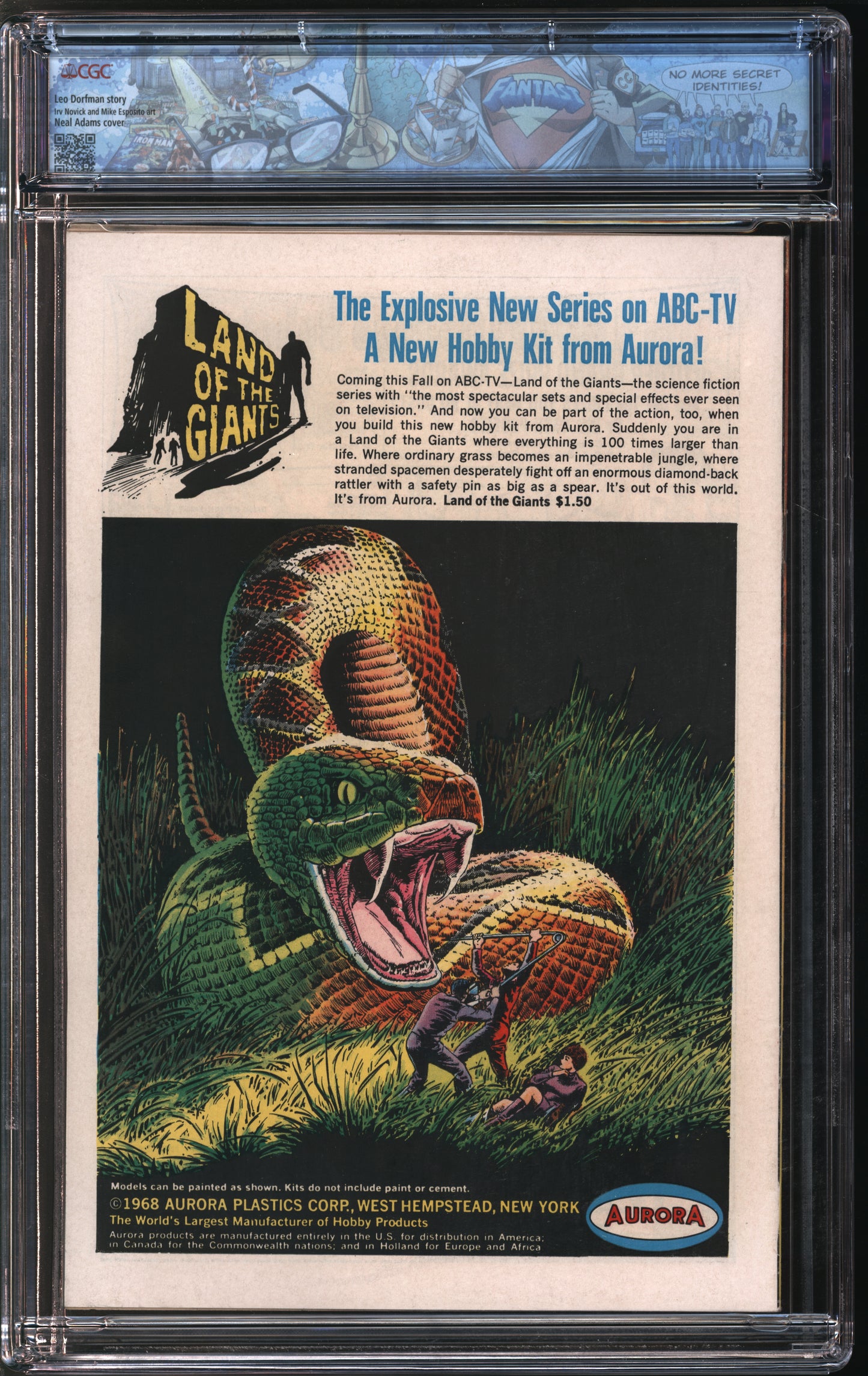 D.C. Comics Superman's Girlfriend Lois Lane #87 10/68 FANTAST CGC 9.2 White Pages