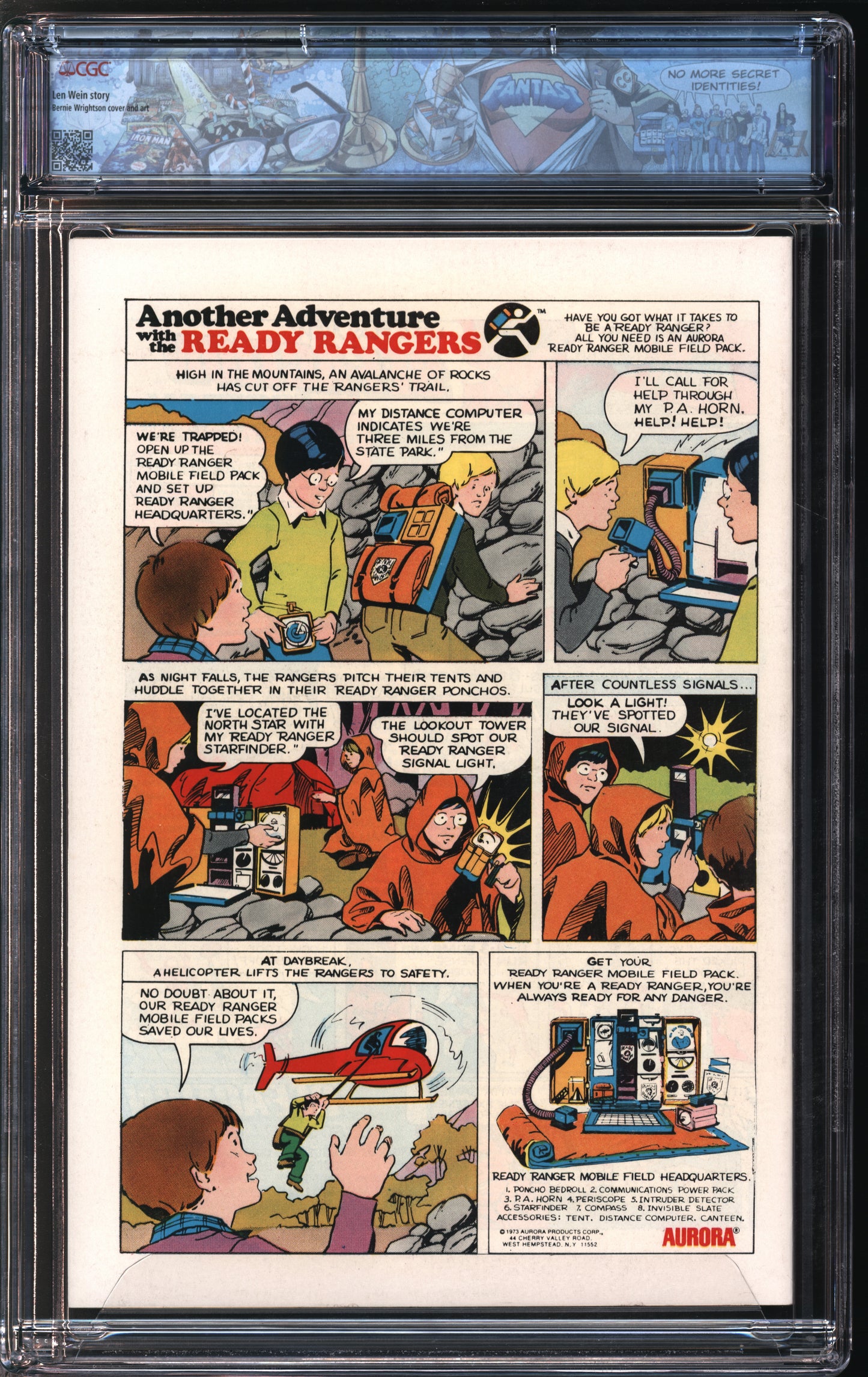 D.C. Comics Swamp Thing #8 1-2/74 FANTAST CGC 4.0 White Pages