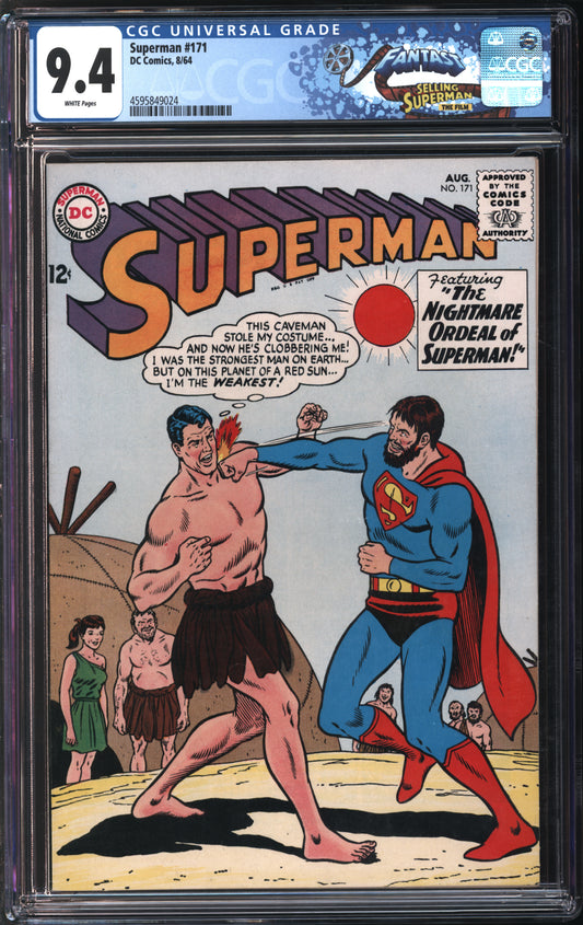 D.C. Comics Superman #74 1-2/52 FANTAST CGC 6.5 White Pages