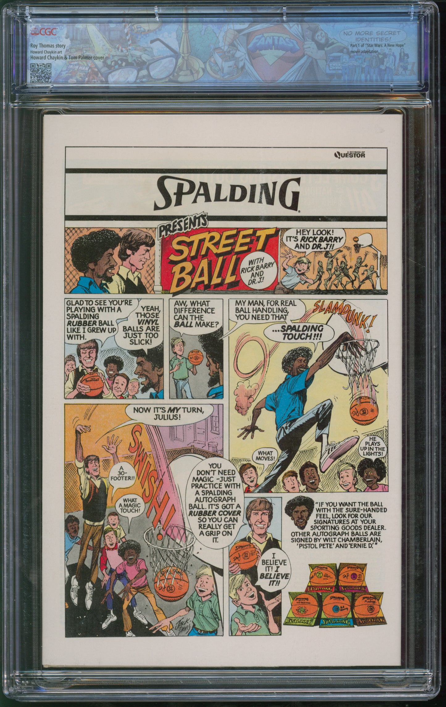 Marvel Star Wars #1 7/77 CGC FANTAST 9.6 White Pages