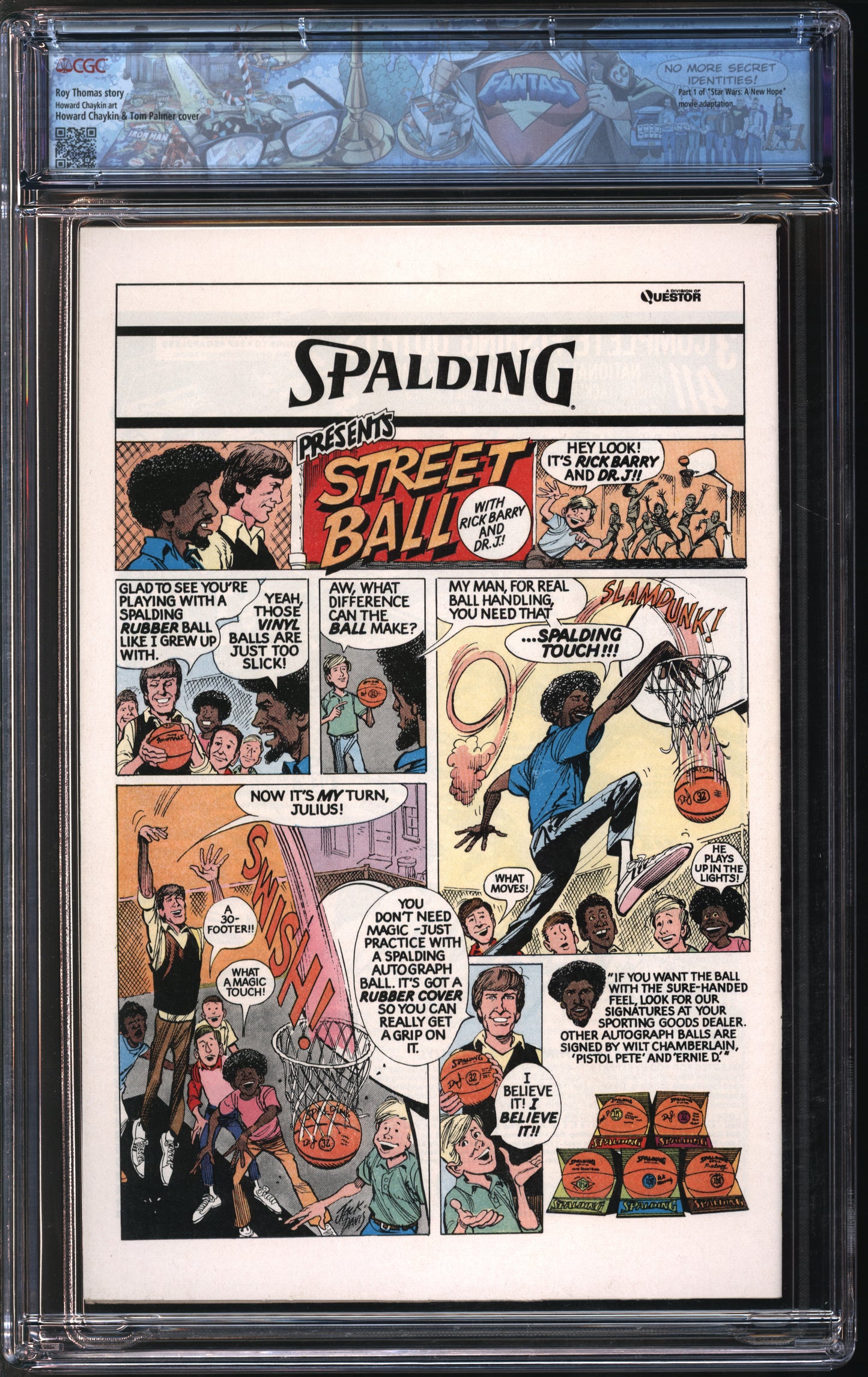 Marvel Comics Star Wars #1 7/77 FANTAST CGC 7.5 White Pages