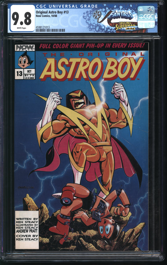Now Comics Original Astro Boy #13 10/88 FANTAST CGC 9.8 White Pages