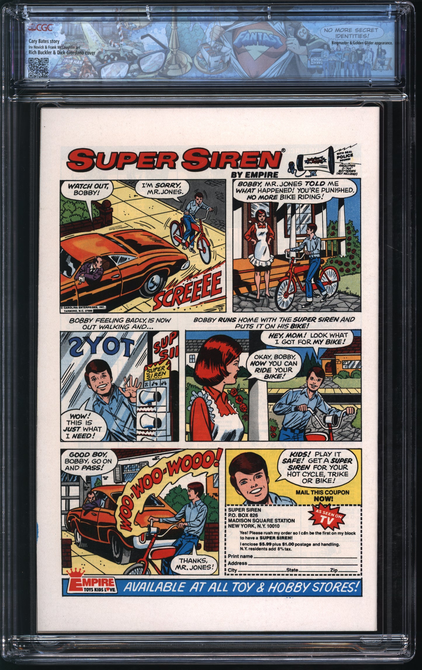 D.C. Comics Flash #262 6/78 FANTAST CGC 7.0 White Pages