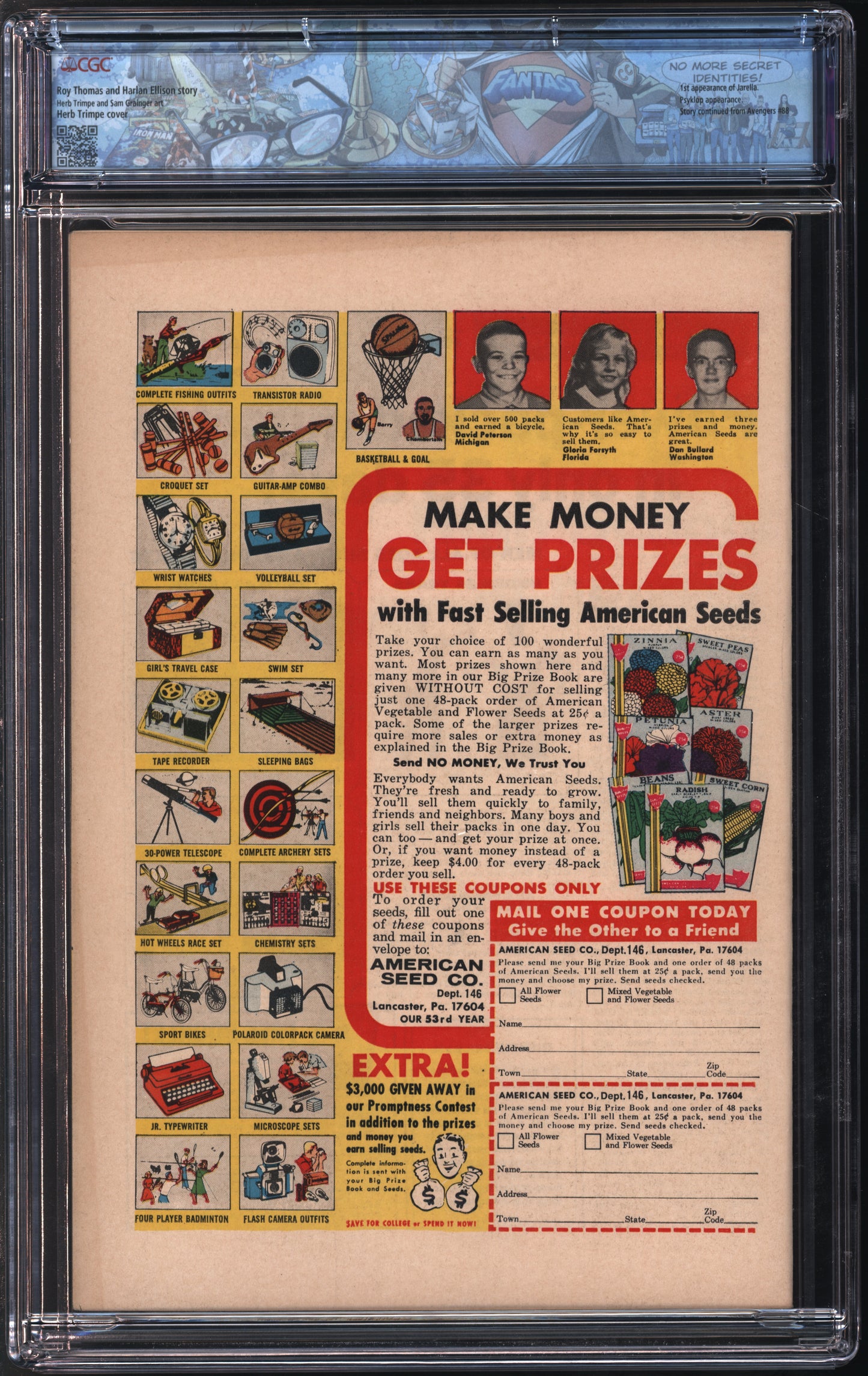 Marvel Comics Incredible Hulk #140 6/71 FANTAST CGC 9.4 Off-White to White Pages
