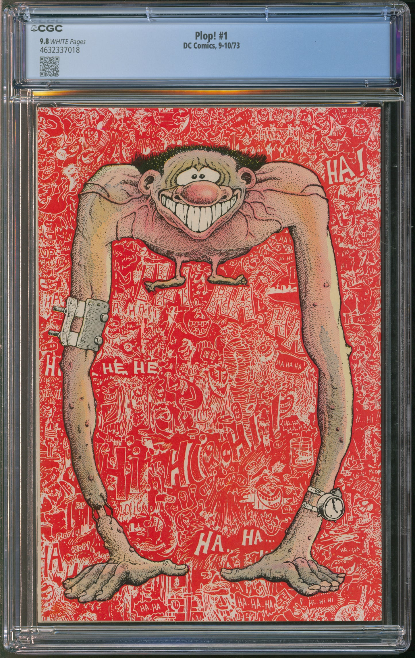 D.C. Comics Plop! #1 9-10/73 CGC 9.8 White Pages