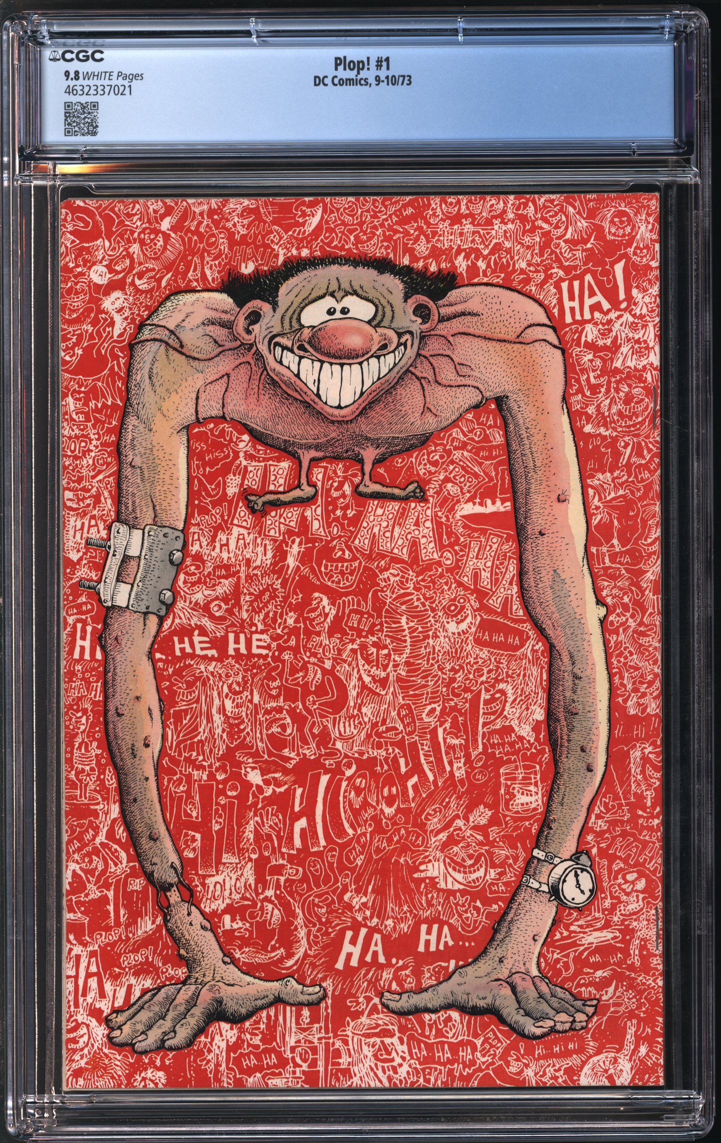 D.C. Comics Plop! #1 9-10/73 CGC 9.8 White Pages