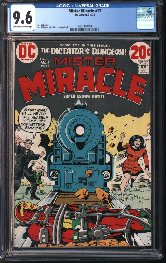 D.C. Comics Mister Miracle #13 3-4/73 CGC 9.6 White Pages