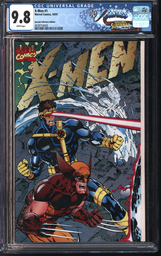 Marvel Comics X-Men #1 Special Collectors Edition 10/91 FANTAST CGC 9.8 White Pages
