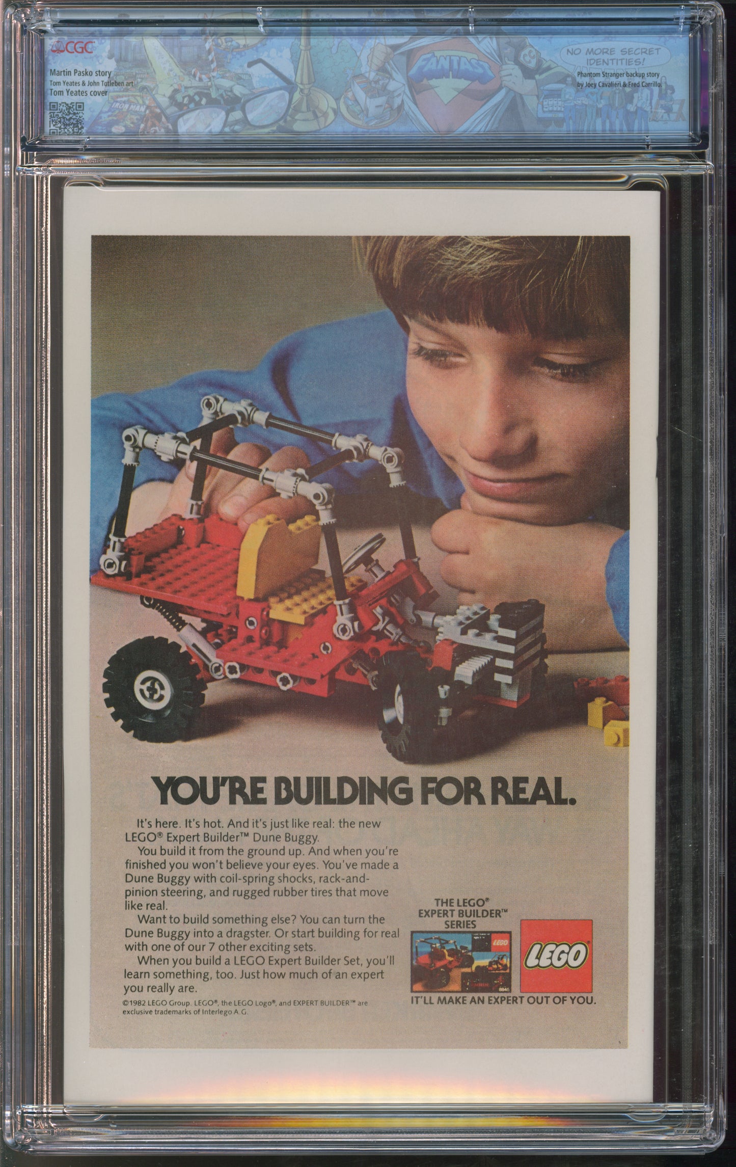 D.C. Comics Saga of the Swamp Thing #10 2/83 FANTAST CGC 9.8 White Pages