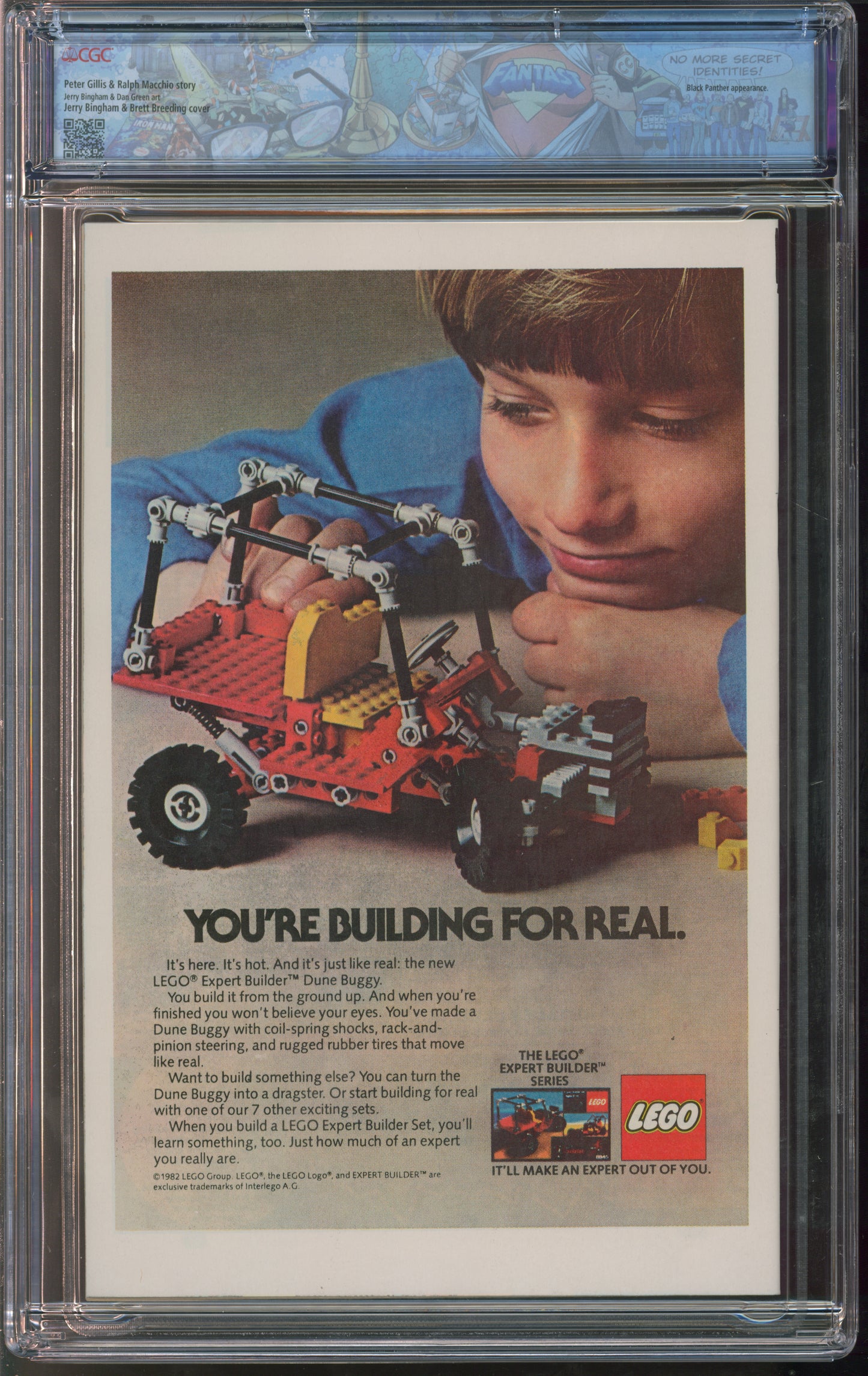 Marvel Iron Man Annual #5 1982 CGC FANTAST 9.8 White Pages