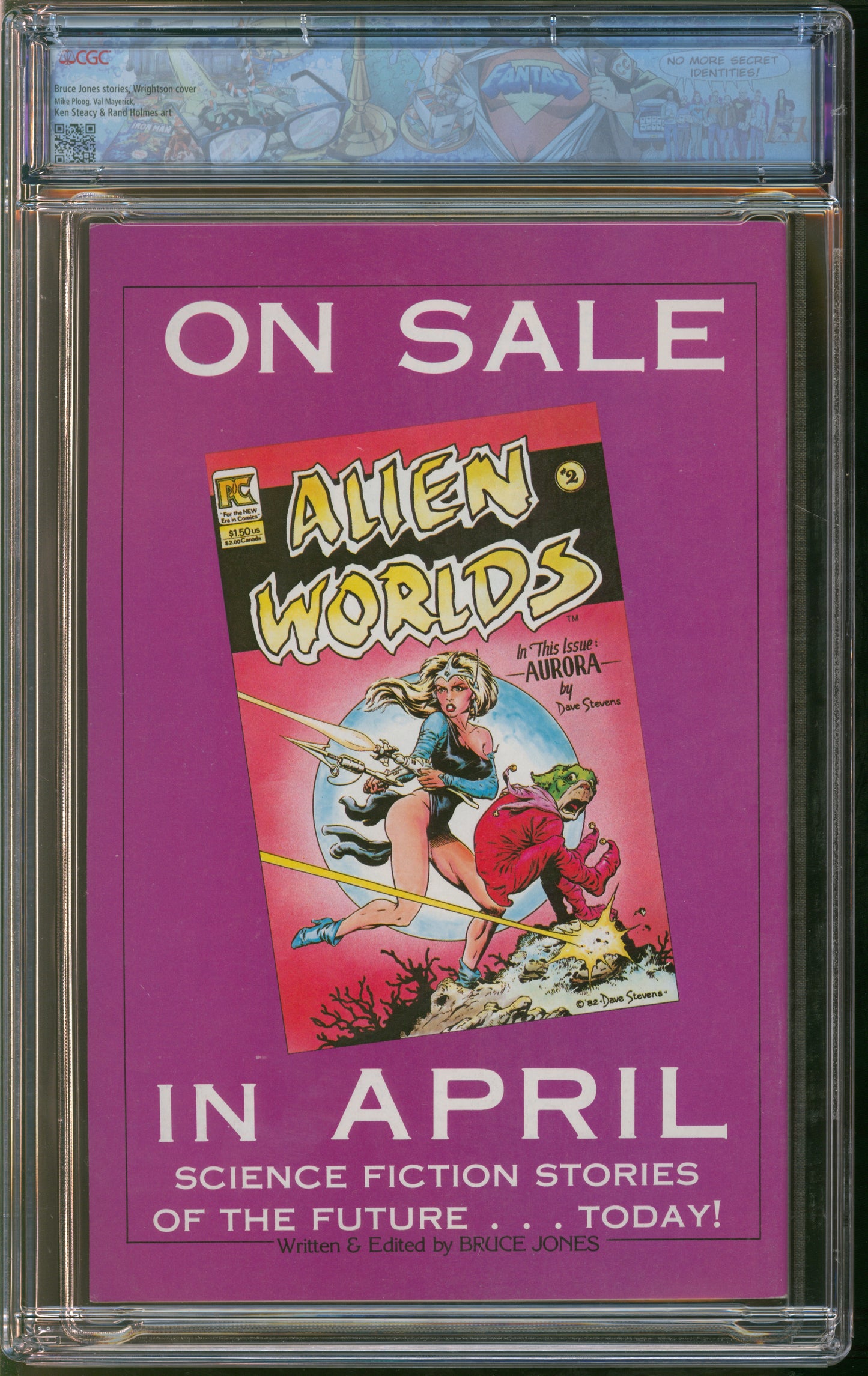 Pacific Comics Twisted Tales #2 4/83 FANTAST CGC 9.6 White Pages