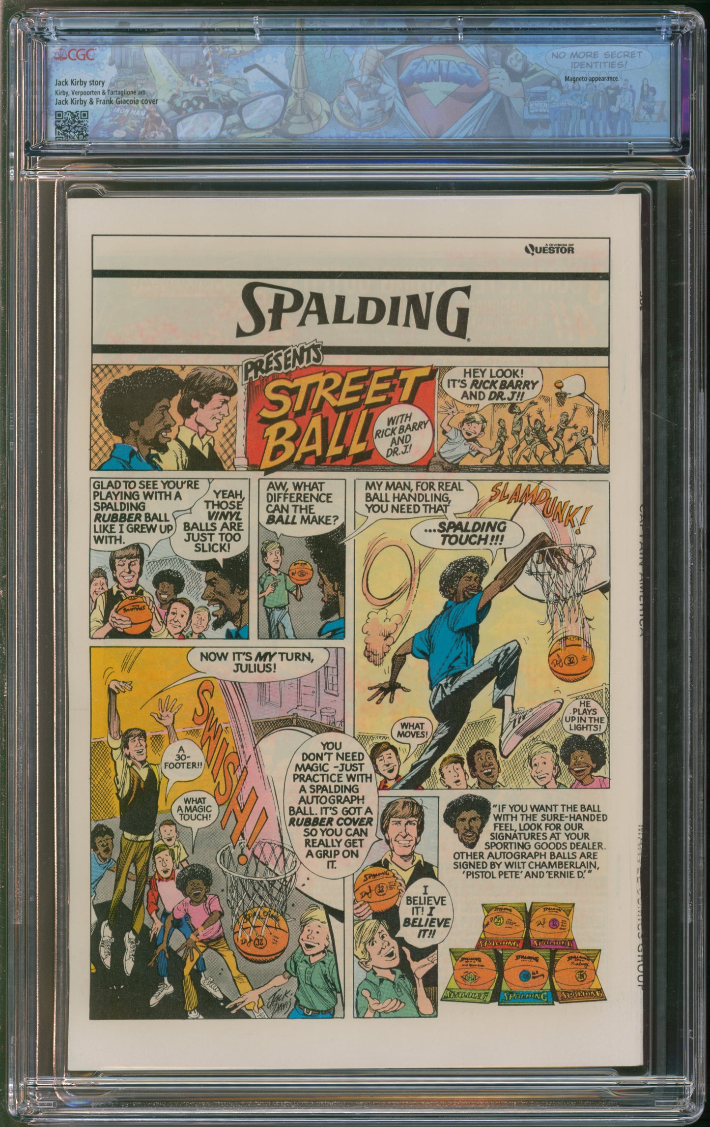 Marvel Comics Captain America Annual #4 1977 FANTAST CGC 9.8 White Pages