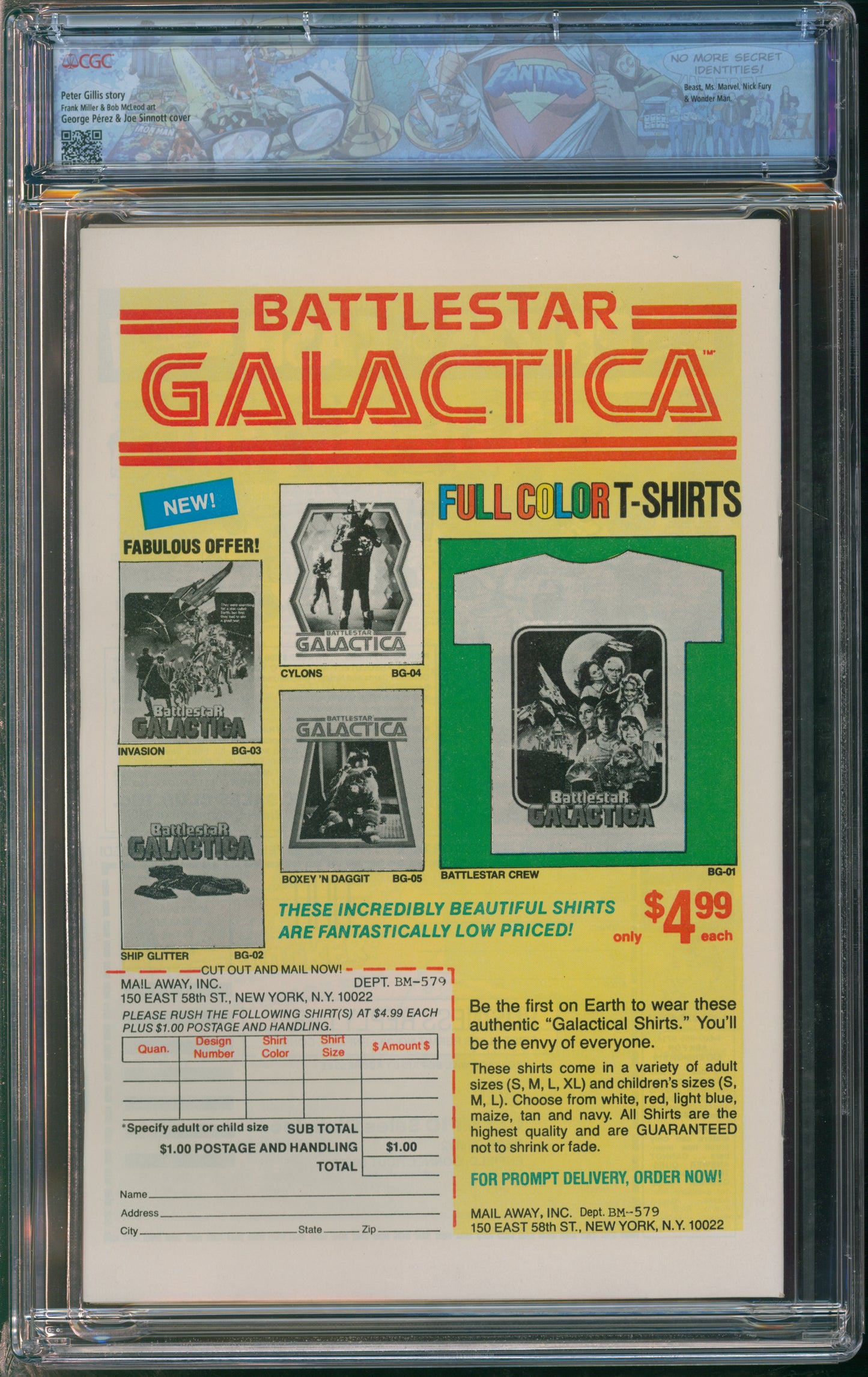 Marvel Comics Marvel Two-In-One #51 5/79 FANTAST CGC 9.8 White Pages