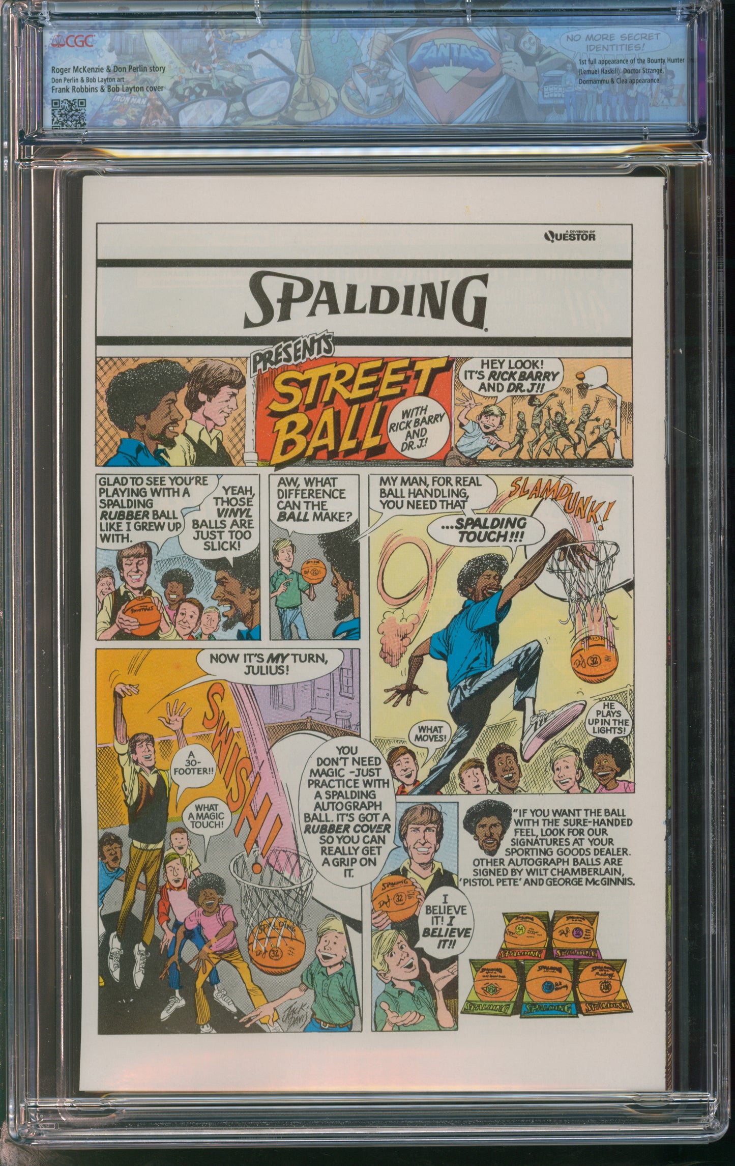 Marvel Comics Ghost Rider #31 8/78 FANTAST CGC 9.8 White Pages