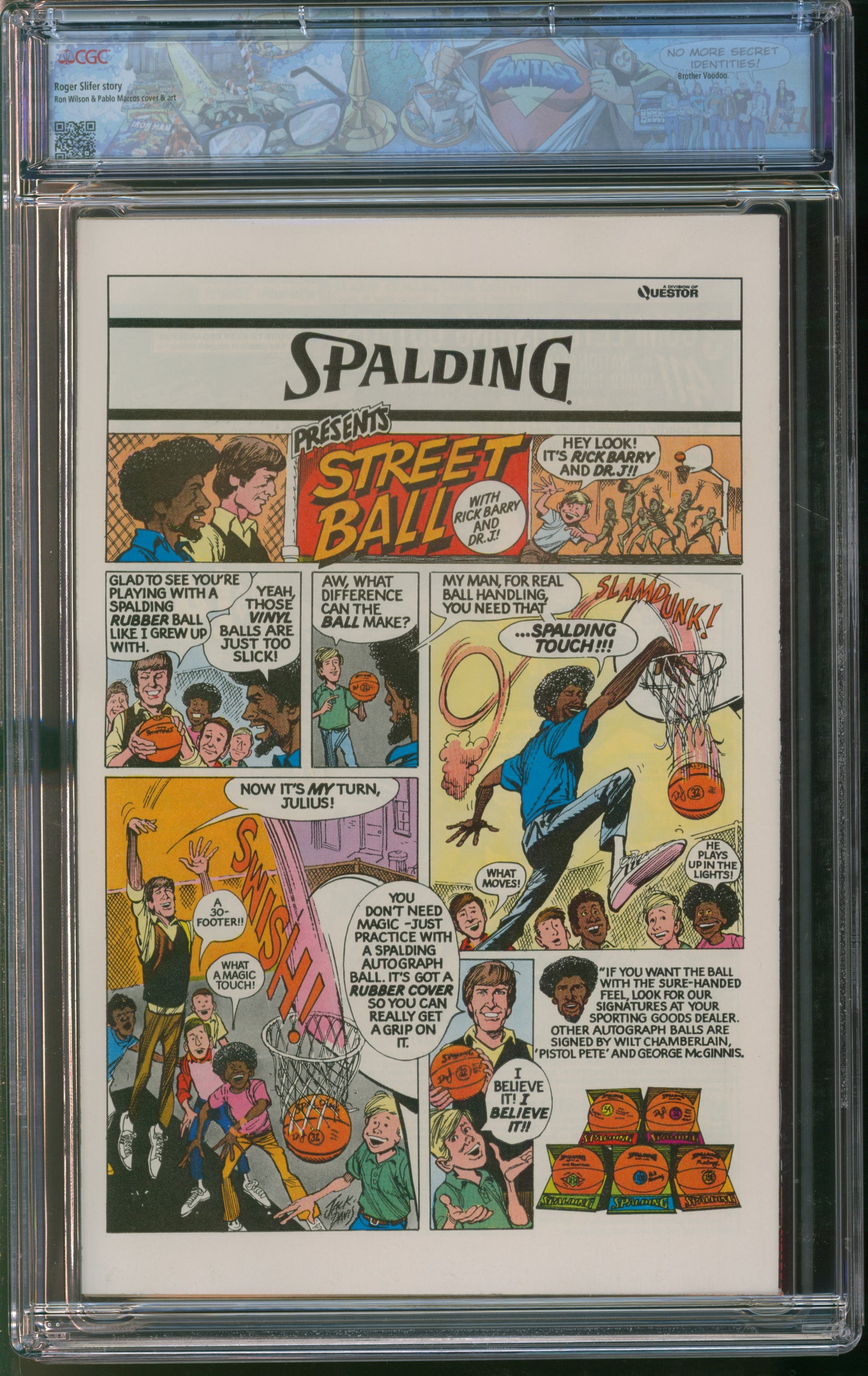 Marvel Comics Marvel Two-In-One #41 7/78 FANTAST CGC 9.8 White Pages