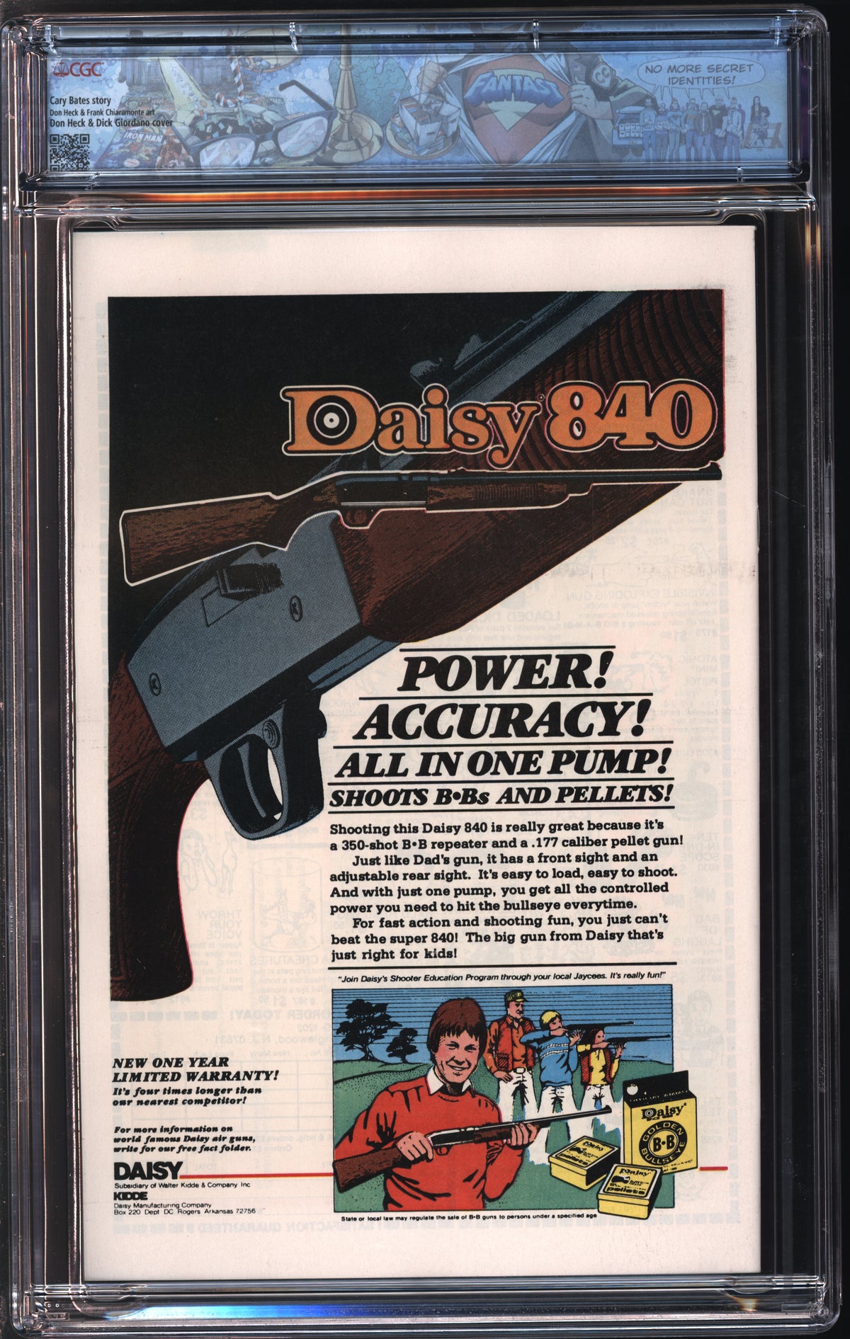 D.C. Comics Flash #288 7/80 FANTAST CGC 9.8 White Pages