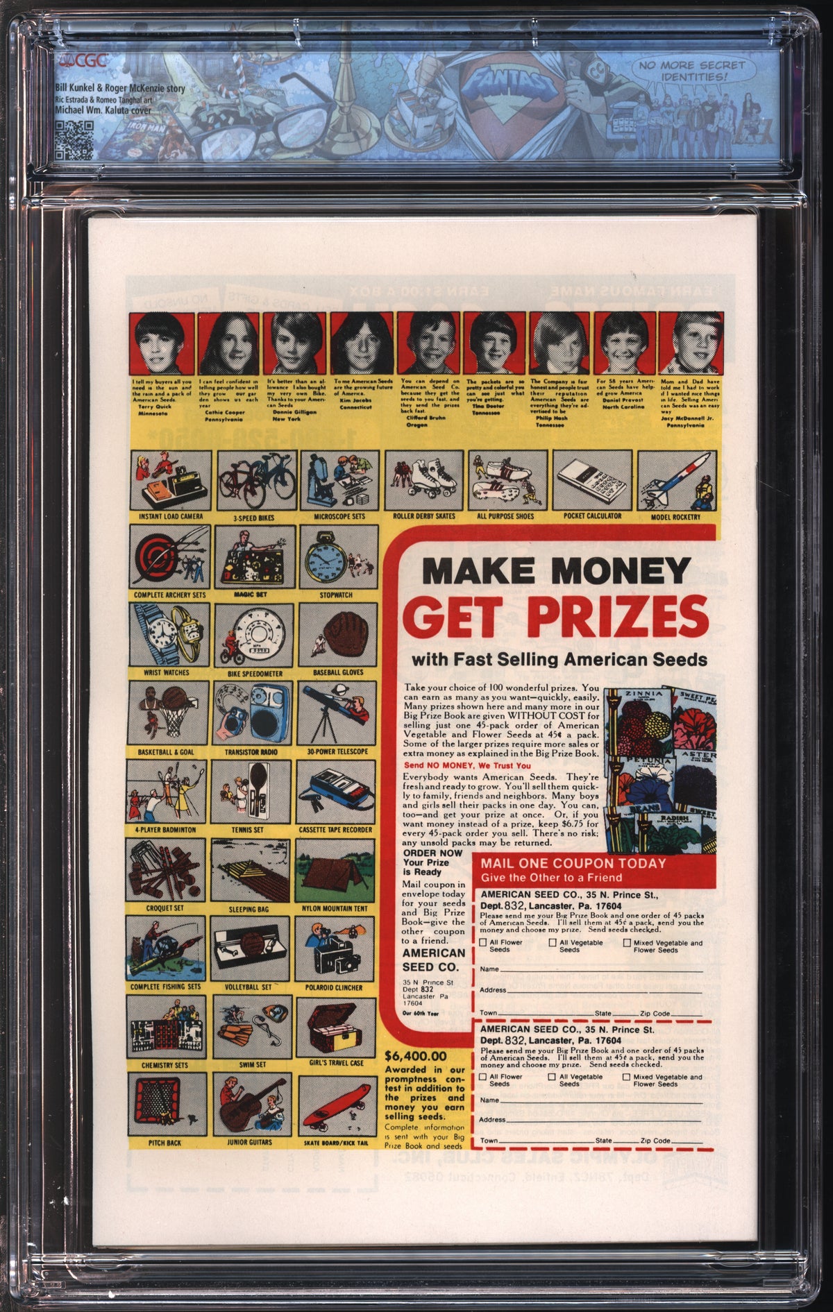 Marvel Comics Doorway to Nightmare #3 5-6/78 FANTAST CGC 9.8 White Pages