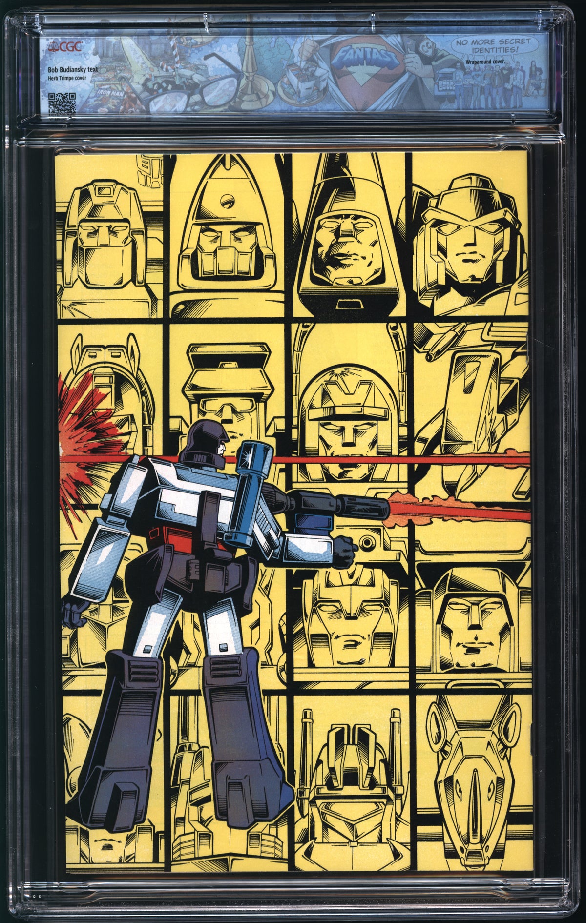 Marvel Comics Transformers Universe #2 1/87 FANTAST CGC 9.8 White Pages