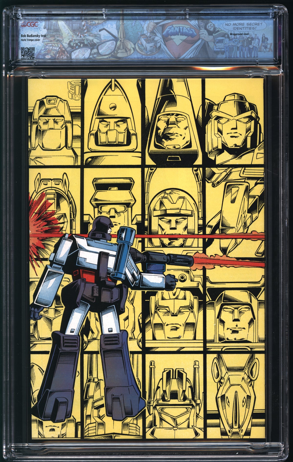 Marvel Comics Transformers Universe #2 1/87 FANTAST CGC 9.8 White Pages