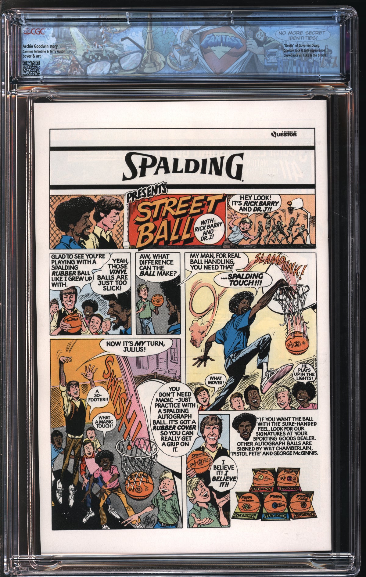 Marvel Comics Star Wars #14 8/78 FANTAST CGC 9.8 White Pages