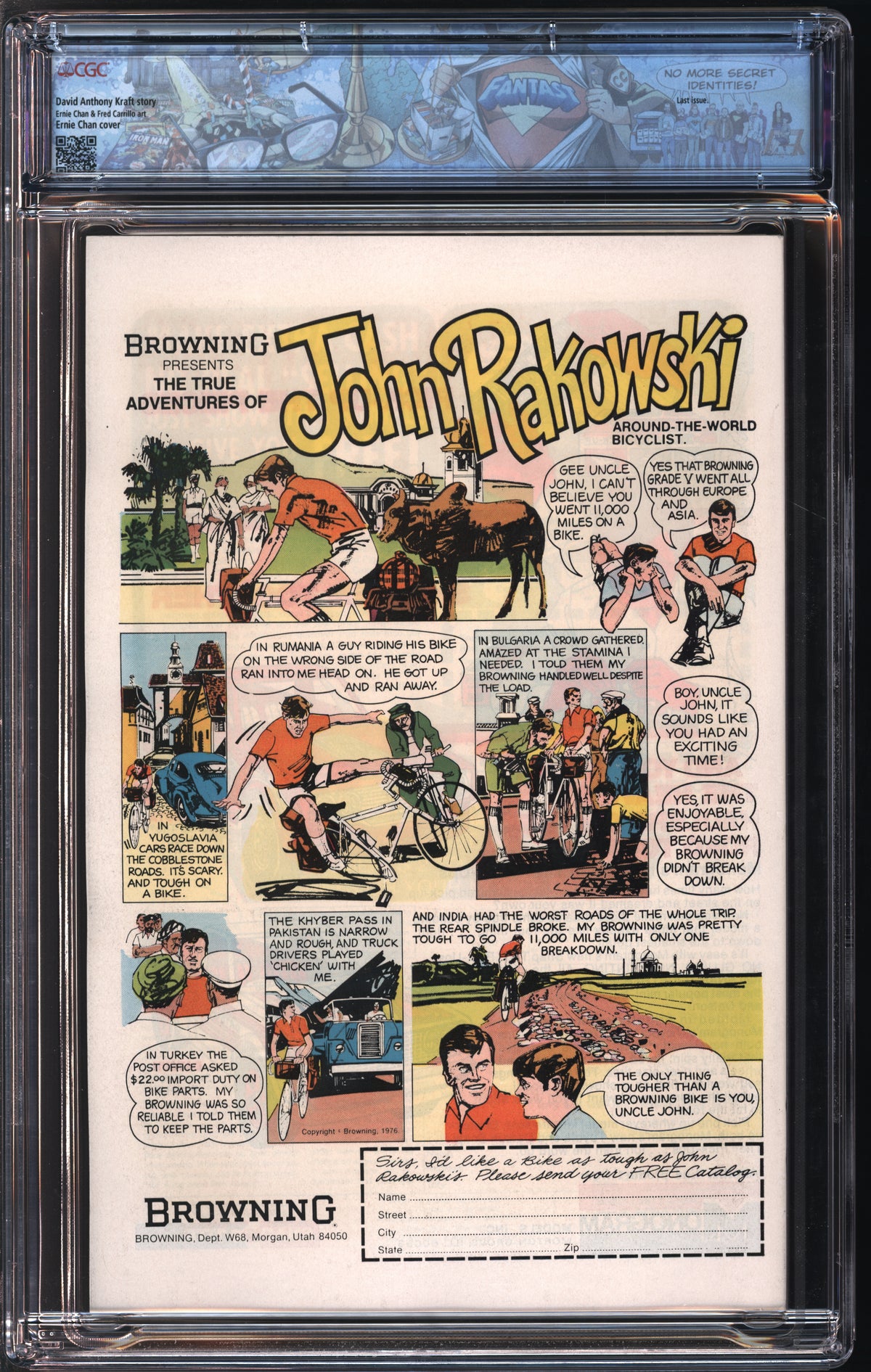 D.C. Comics Swamp Thing #24 8-9/76 FANTAST CGC 9.8 White Pages