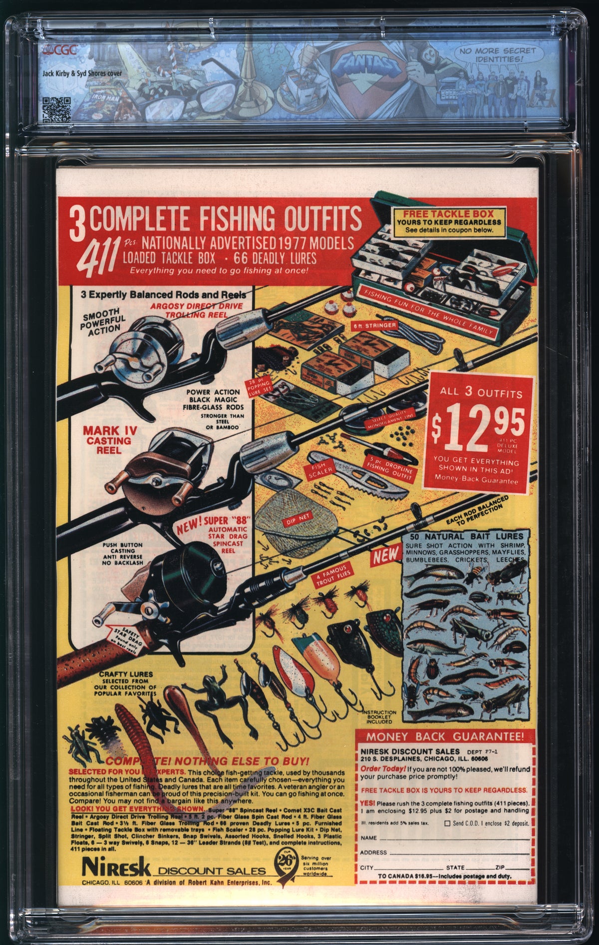 Marvel Comics Marvel Super Action #1 5/77 FANTAST CGC 9.6 Off-White to White Pages