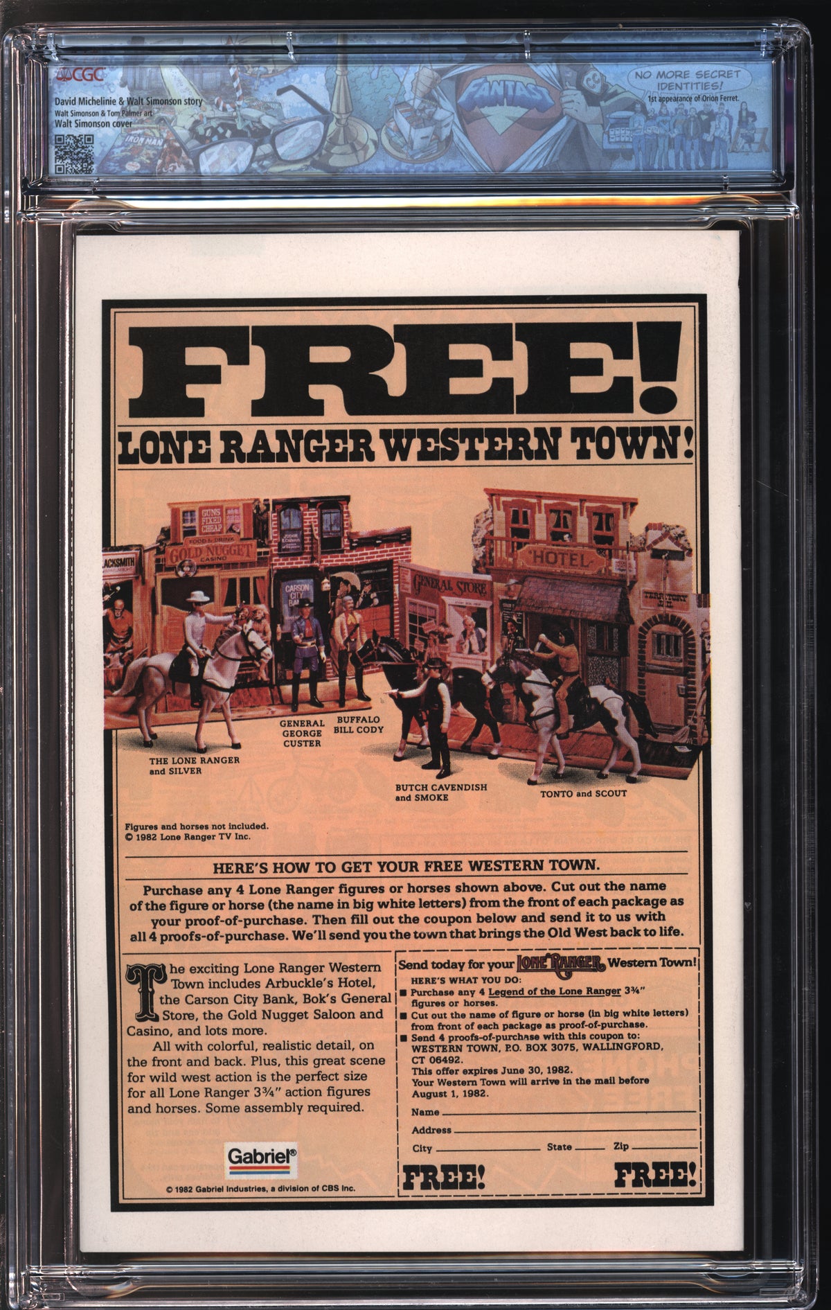 Marvel Comics Star Wars #59 5/82 FANTAST CGC 9.6 White Pages