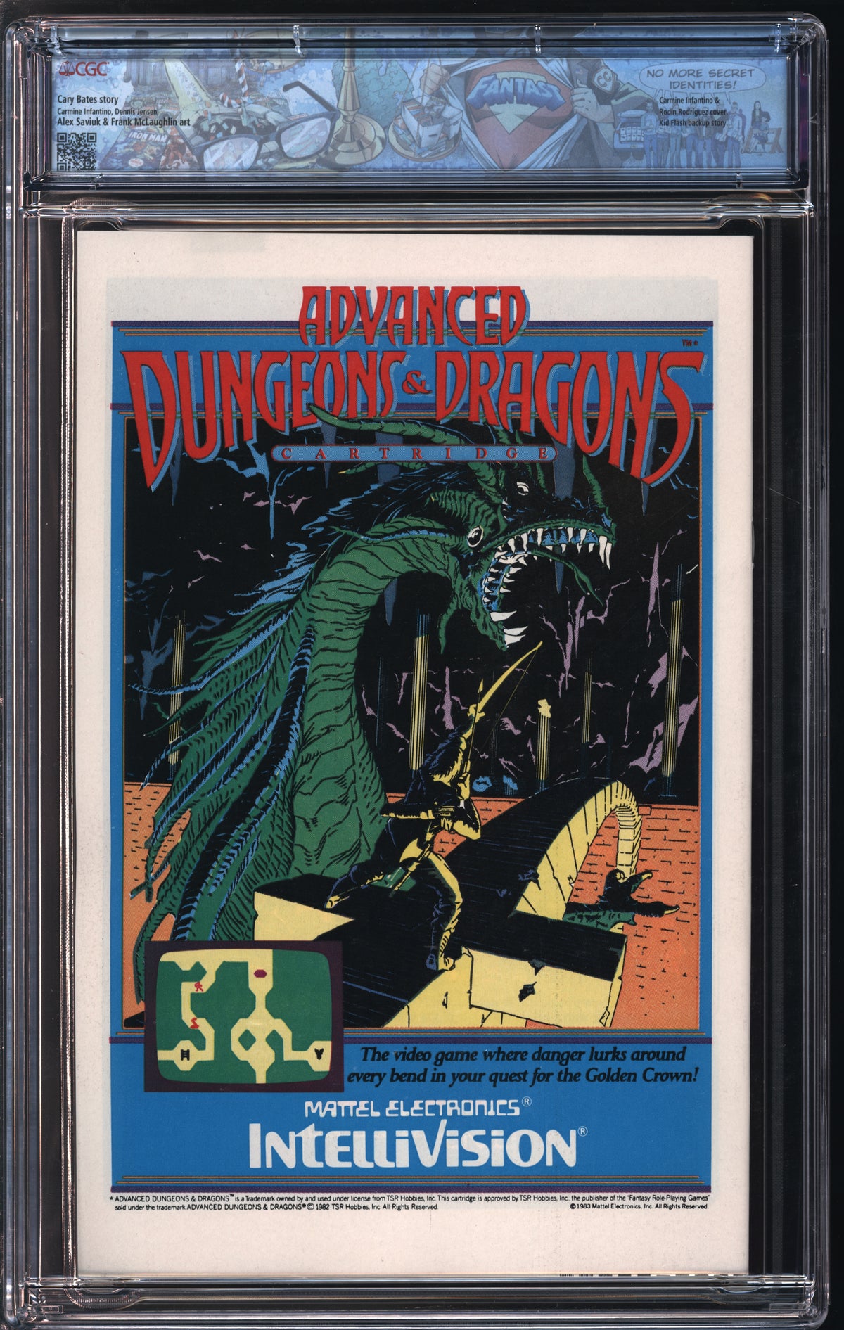 D.C. Comics Flash #325 9/83 FANTAST CGC 9.8 White Pages