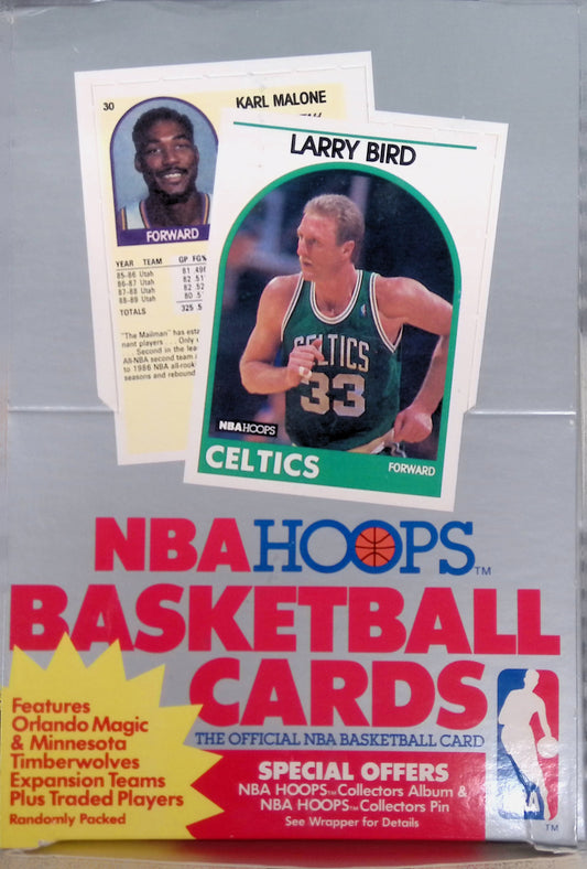 1989-90 NBA Hoops Basketball Box Series 2