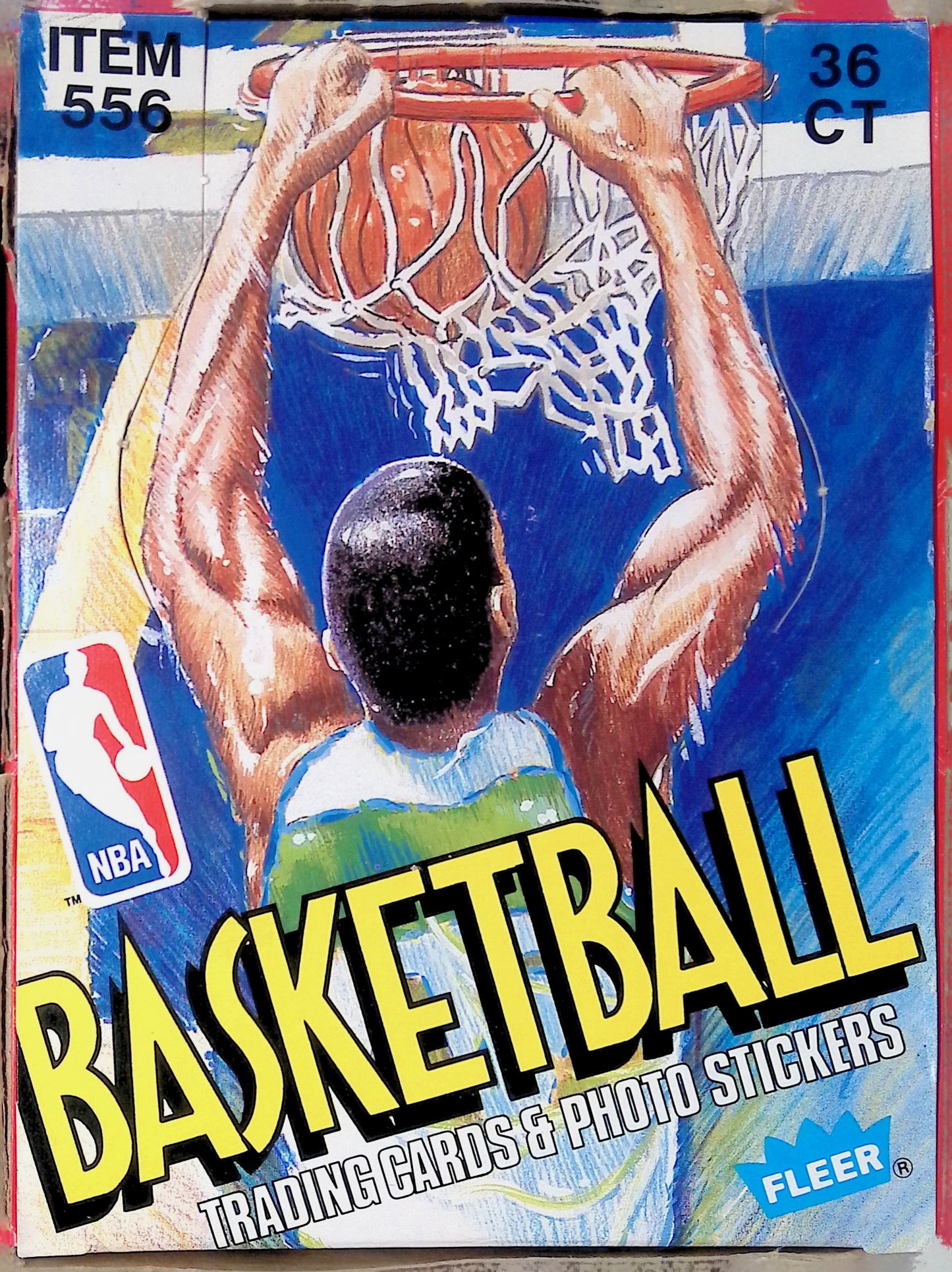 1989-90 Fleer NBA Basketball Unopened Box