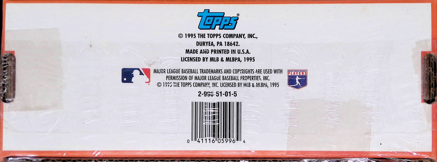 1995 Topps Baseball Complete Set Series 1 and 2 Sealed