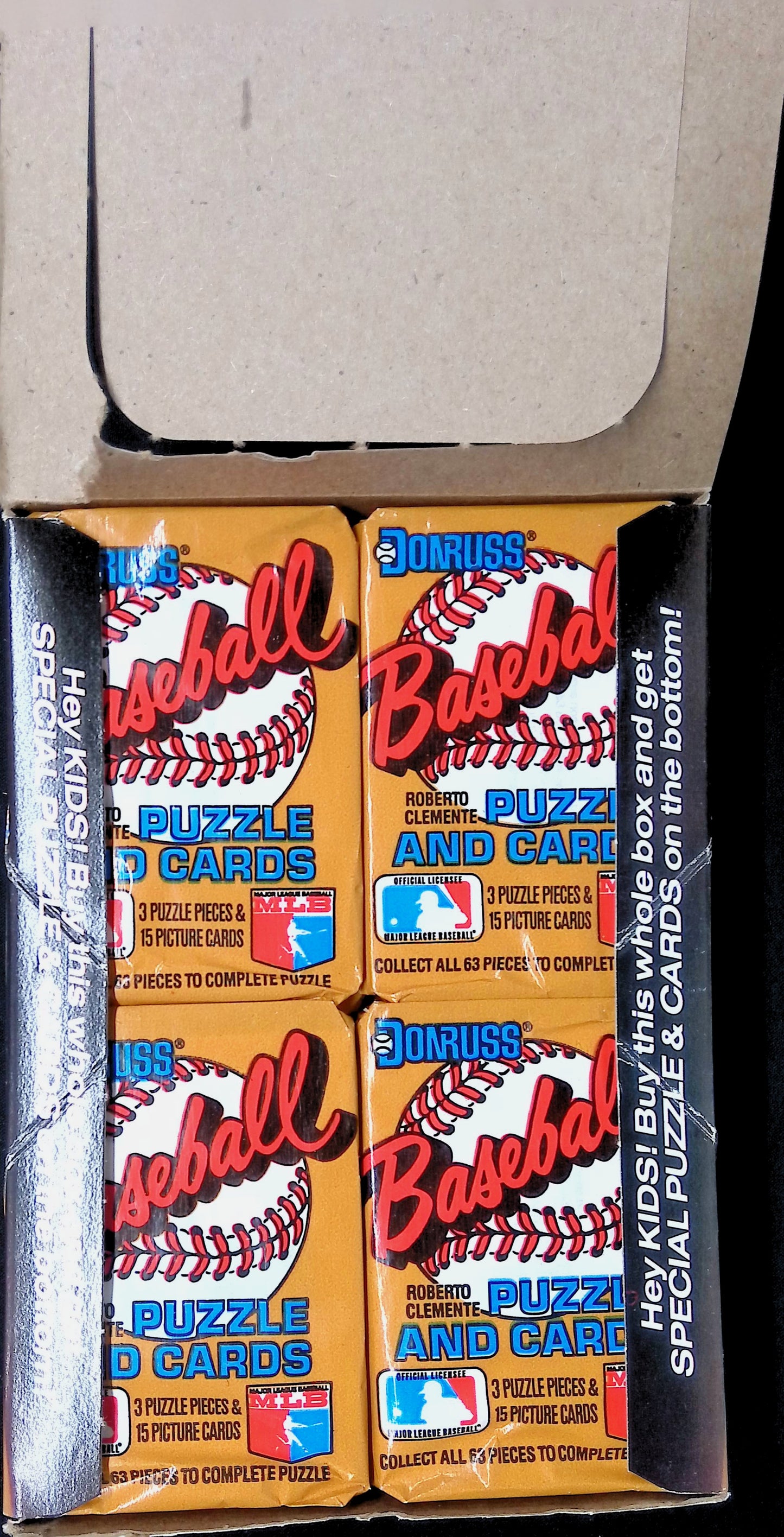 1987 Donruss Baseball Wax Box