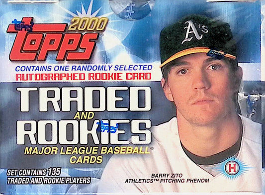 2000 Topps Traded and Rookies Baseball Sealed Hobby Box