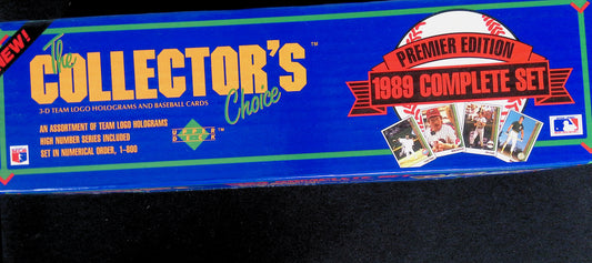 1989 Upper Deck Collectors Choice Baseball full Set Box