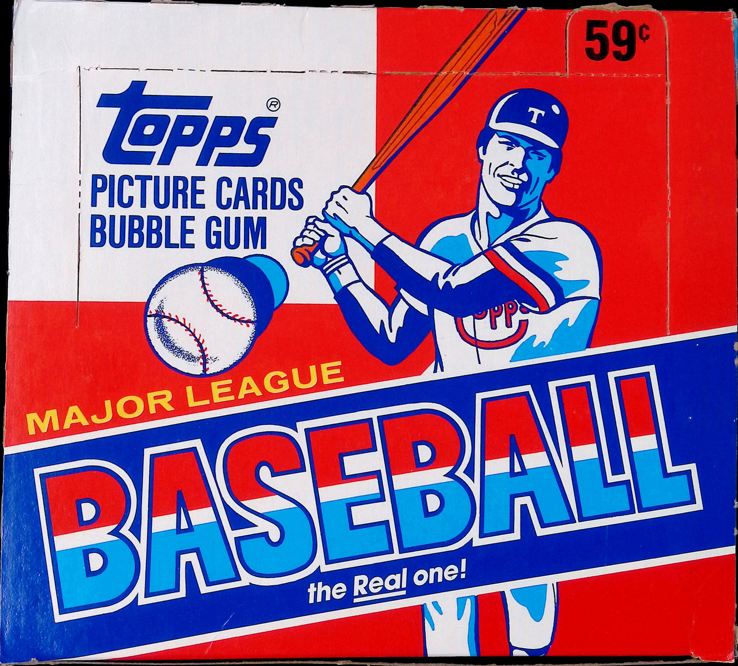 1985 Topps Baseball Cello Pack Box