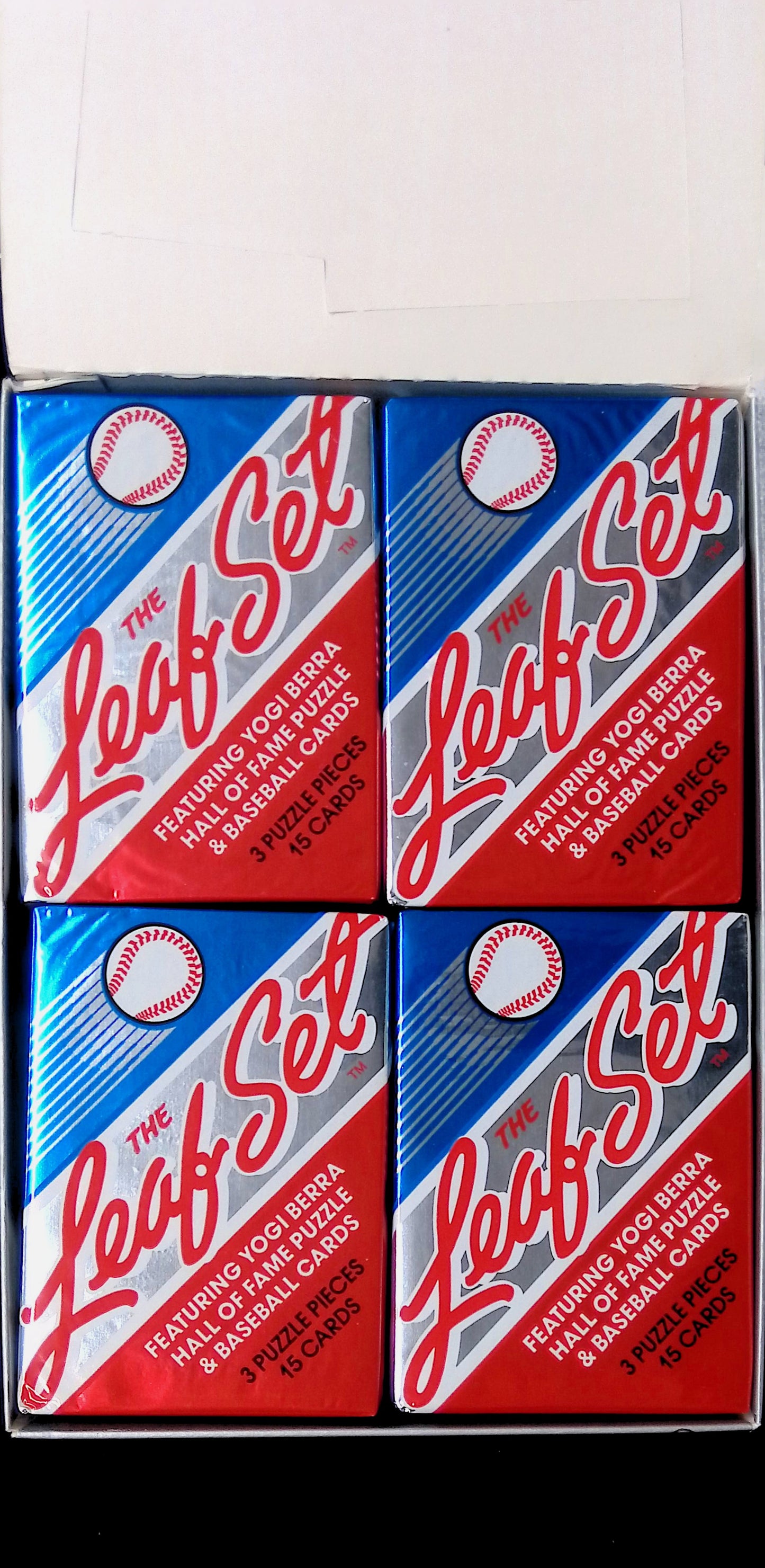 1990 The Leaf Set Baseball Series 2 Box Not Sealed